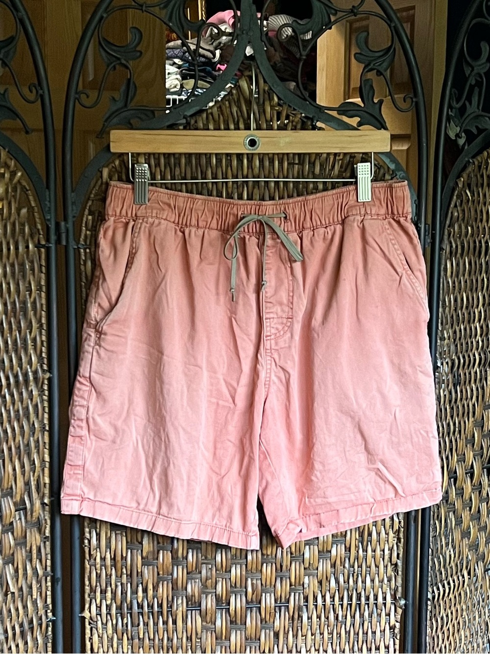 M Katin Surf Shorts Faded Orange Cotton